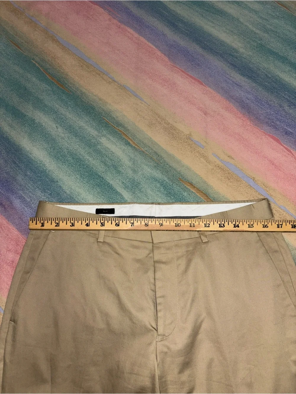 J. Crew Ludlow Slim tan Italian Suit (Jacket/Pants) size 40S cotton